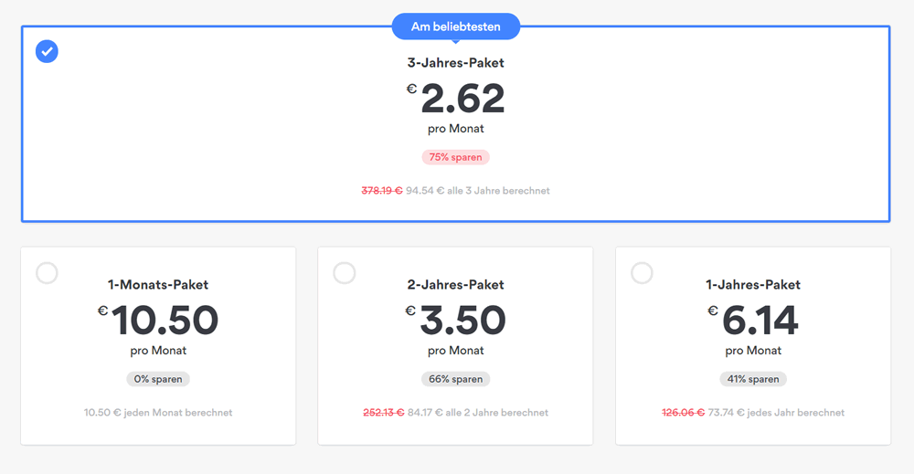 nordvpn preise